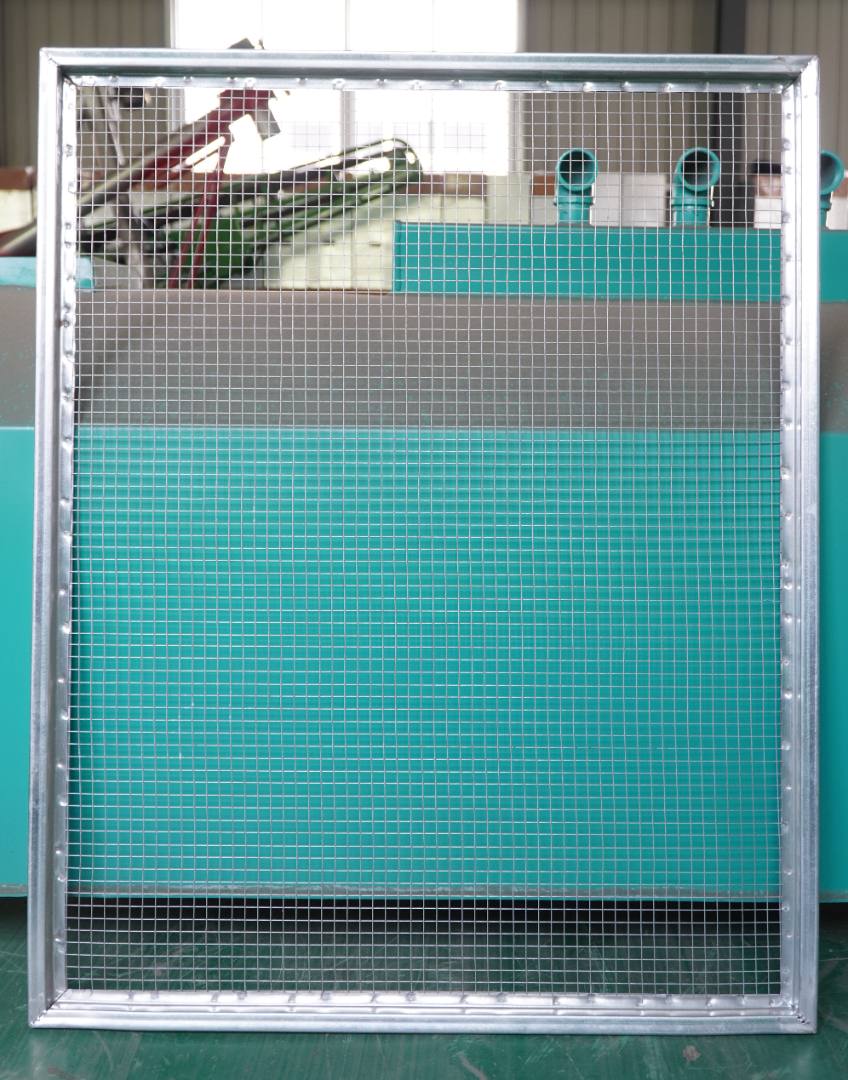 邊高3cm鍍鋅方孔篩